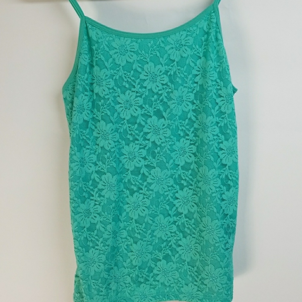 Teal tank top